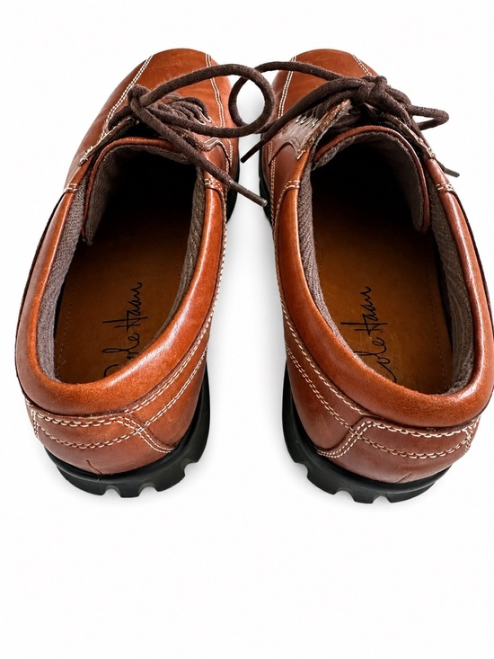 Cole Haan Nike Air Men\'s Brown Leather Lace-Up Oxfords Size 9 main image 4